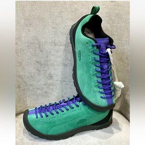Urban Outfitters Keen Jasper Hiking Climb Sneaker Suede Green Purple